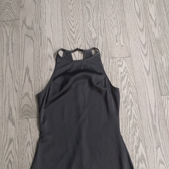 Beautiful black satin dress by GF collection 🍀 - Picture 3 of 12